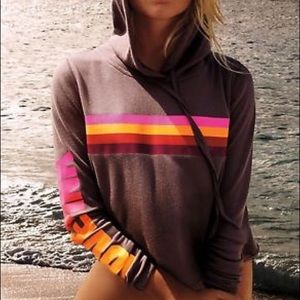 NWOT Victoria’s Secret raw hem pullover